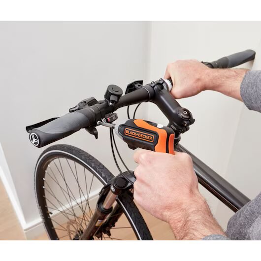 BLACK+DECKER Atornillador a Batería 3.6V, Batería de litio 1.5Ah, Carga Rápida, 5.5Nm de Torque BCF611CK - Imagen 6