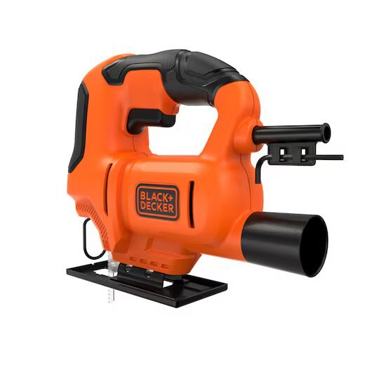 BLACK+DECKER Sierra de calar con cable 400W, 3000 cpm, carrera de 18 mm, corte en bisel ±45° BES602-QS - Imagen 2