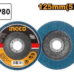 Disco Abrasivo de Laminas Zircornio 125 P80 INGCO FDZ1253